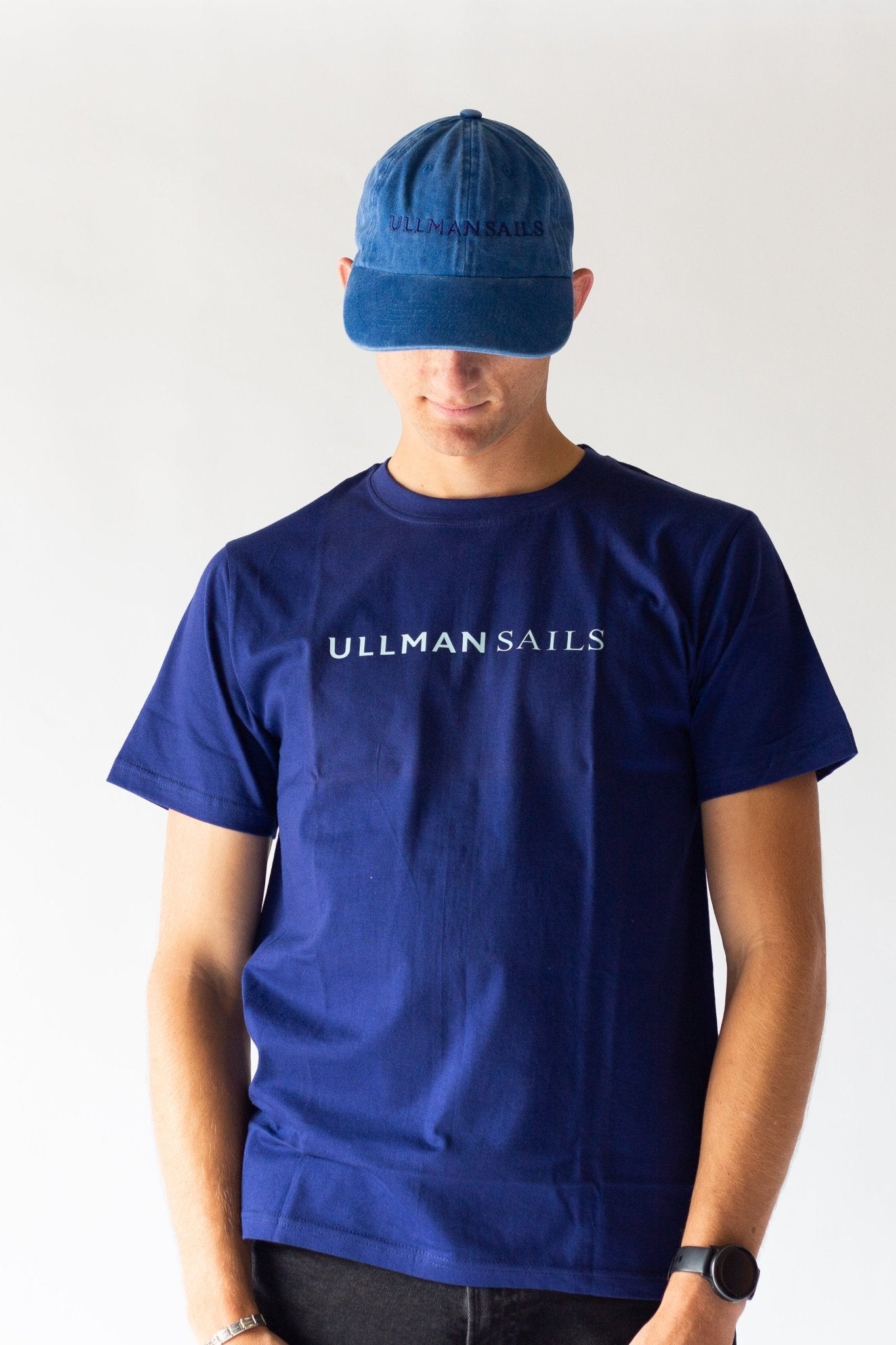 Royal Blue Short Sleeve T-Shirt Maxi Logo - Ullman Gear