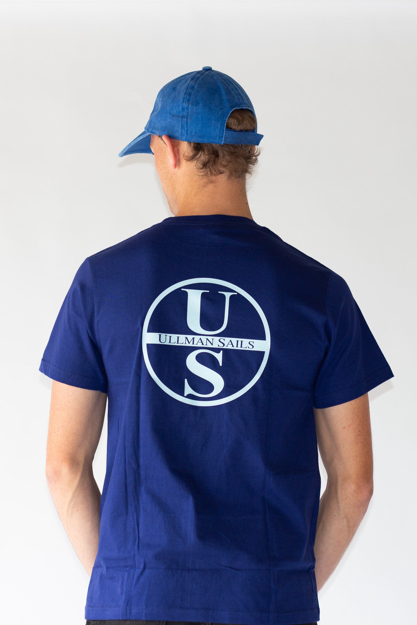 Royal Blue Short Sleeve T-Shirt Maxi Logo - Ullman Gear
