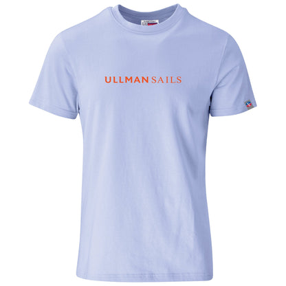 Powder Blue Short Sleeve T - Shirt Maxi Logo - Ullman Gear