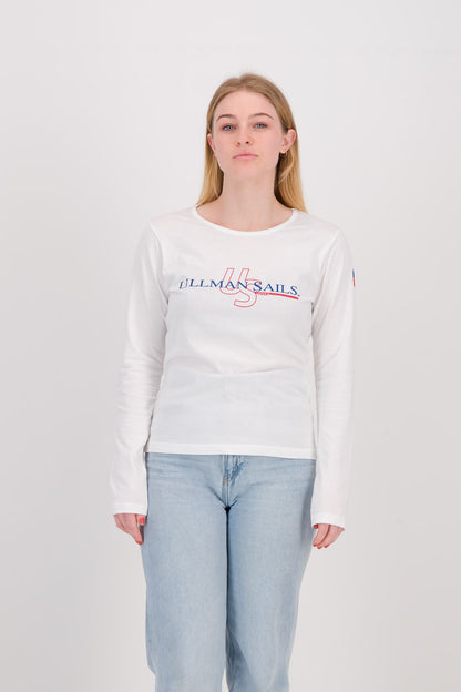 Ullman-Sails-White-Long-Sleeve-Tshirt-Front-Ladies